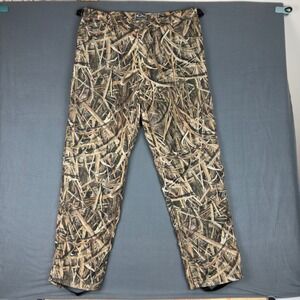 Drake Waterfowl Mossy Oak Shadow Grass Blades Camo Fleece Lined Pants Mens 36-38